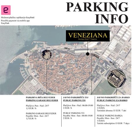 Veneziana Boutique Hotel Superior Копер Екстер'єр фото