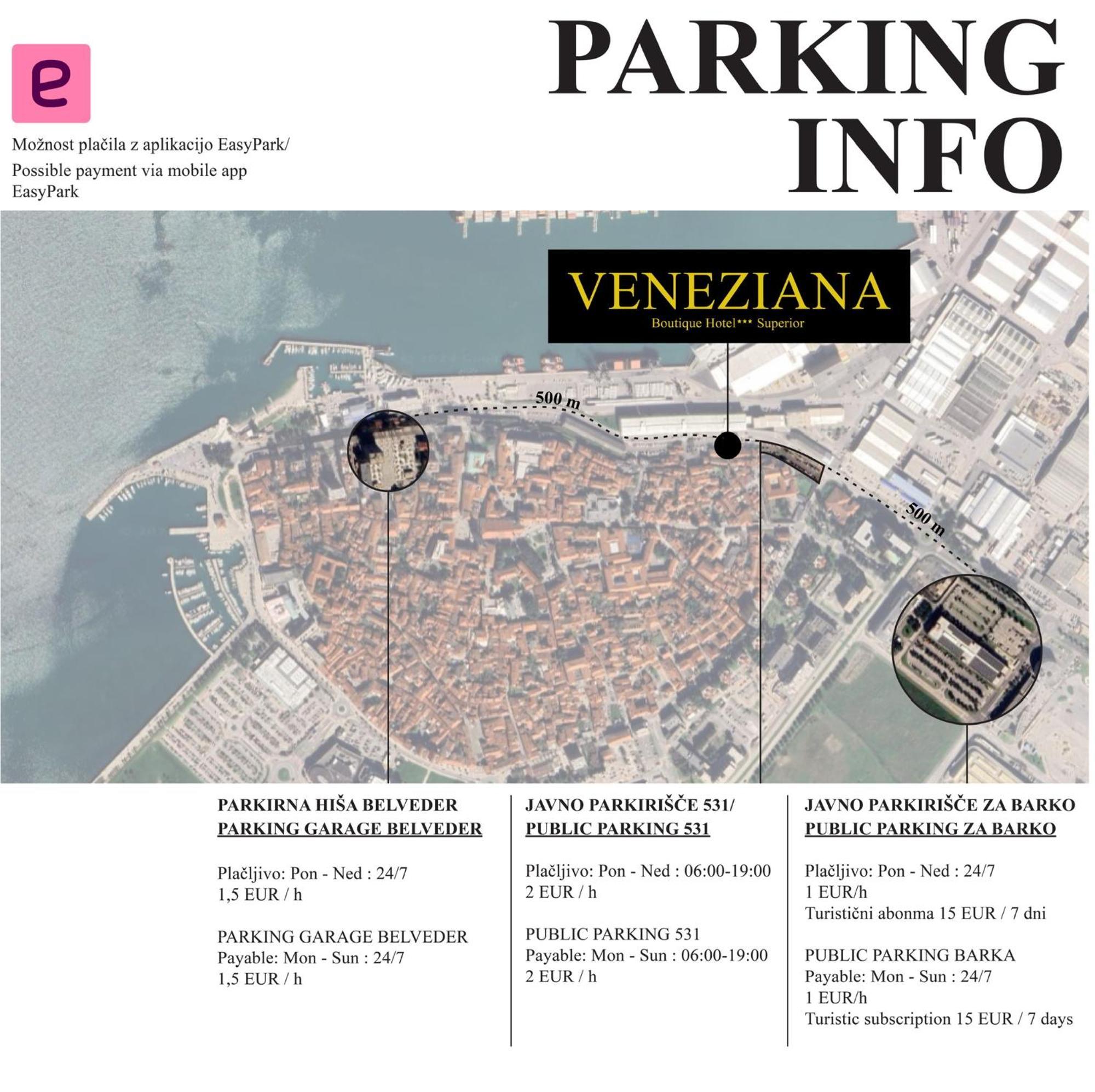Veneziana Boutique Hotel Superior Копер Екстер'єр фото